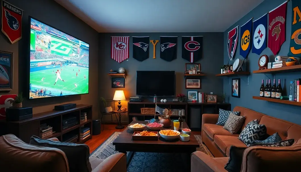 Transforming your living room into a personal sports stadium